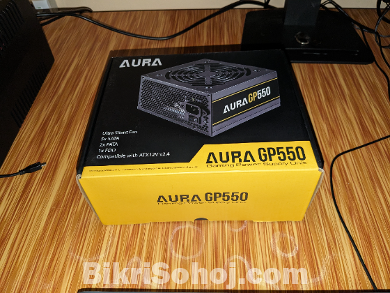 Gamdias AURA GP550 550W Power Supply